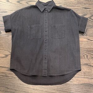 Madewell Black Courier Shirt
